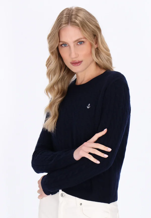 Strickpullover - navy
