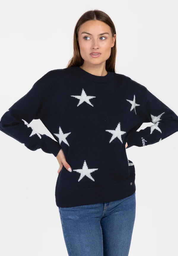 Strickpullover - navy