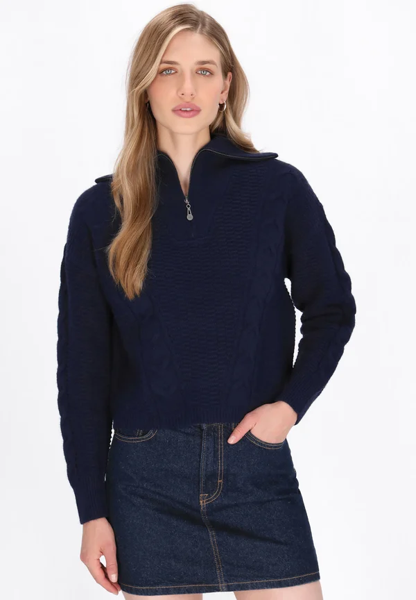 Strickpullover - navy