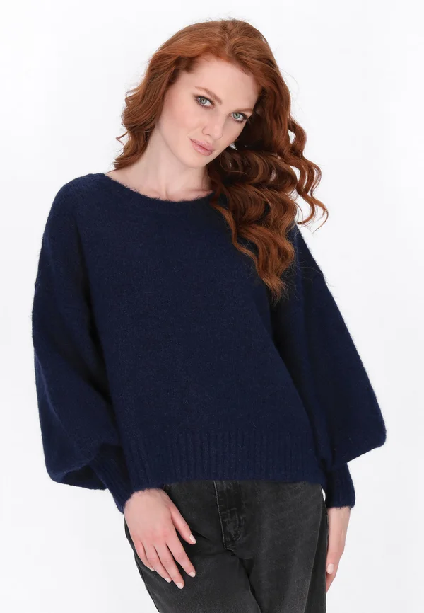 Strickpullover - navy