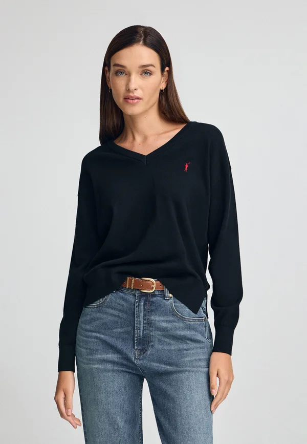 Strickpullover - navy