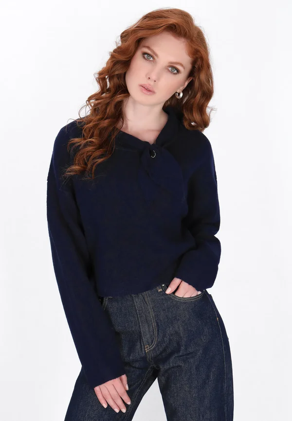 Strickpullover - navy