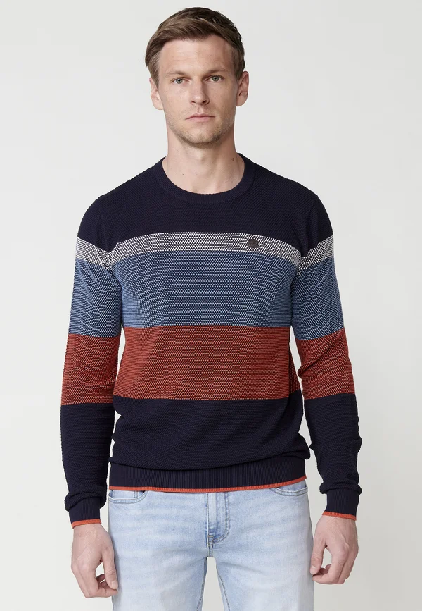 Strickpullover - navy