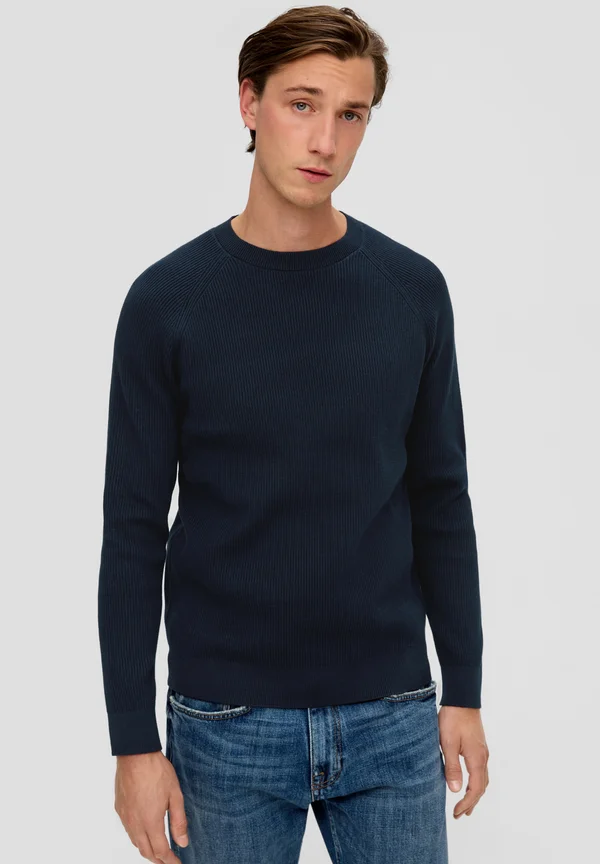 Strickpullover - navy