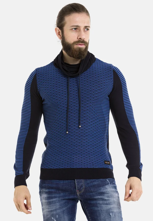 Strickpullover - navyblue