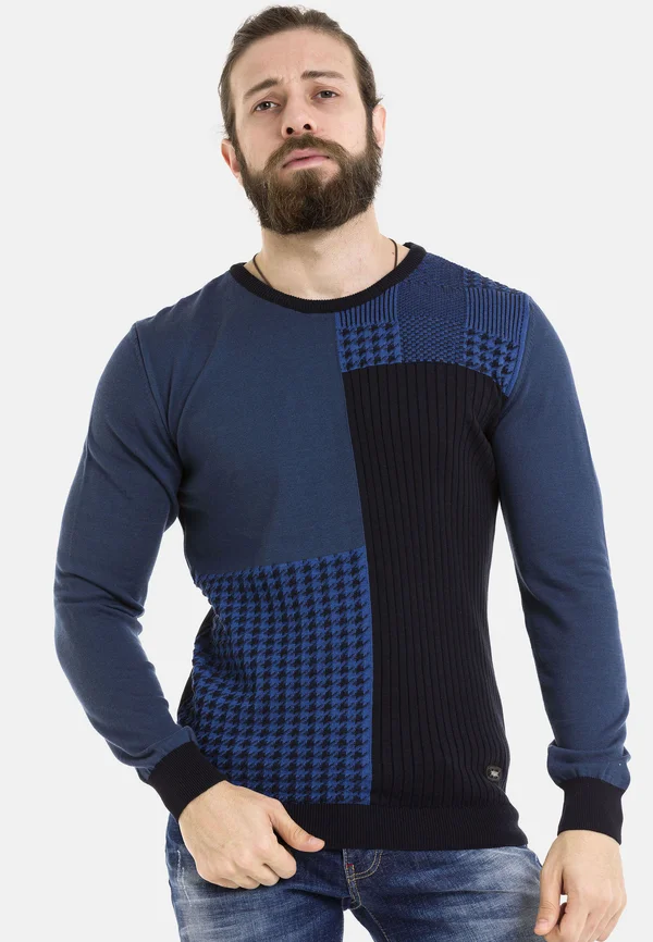 Strickpullover - navyblue