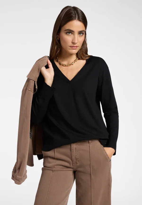 Strickpullover - nero