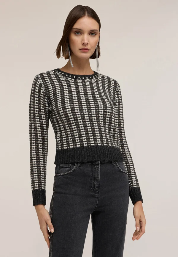 Strickpullover - nero