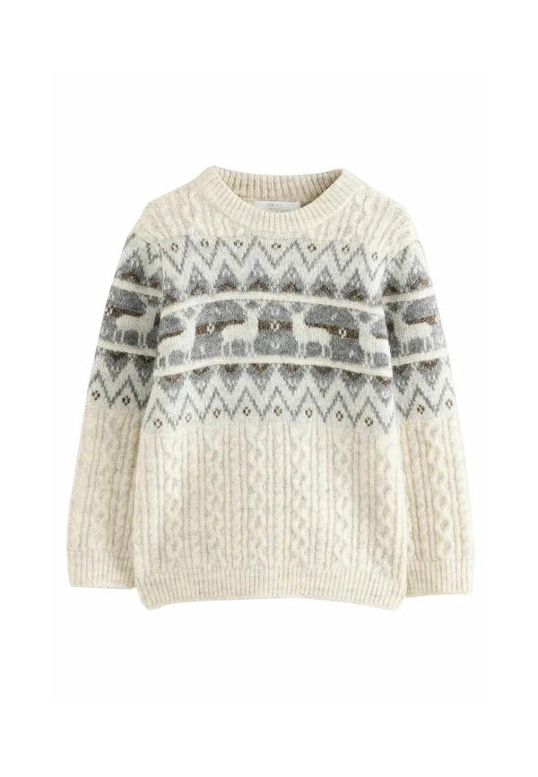 Strickpullover - neutral stag