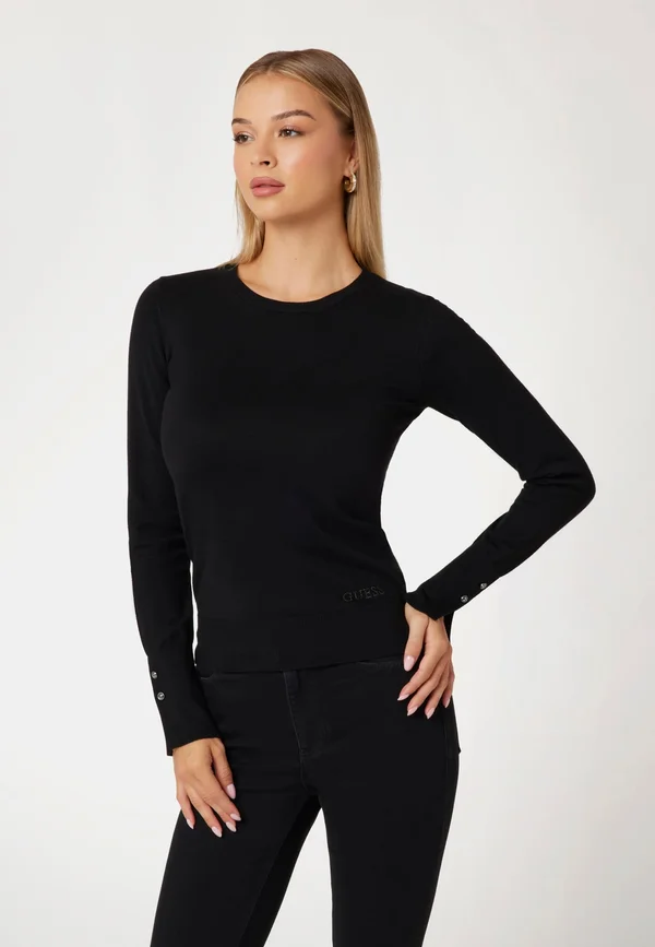 Strickpullover - noir