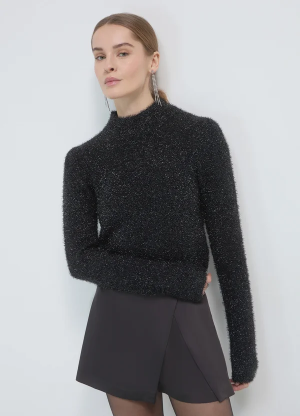 Strickpullover - noir