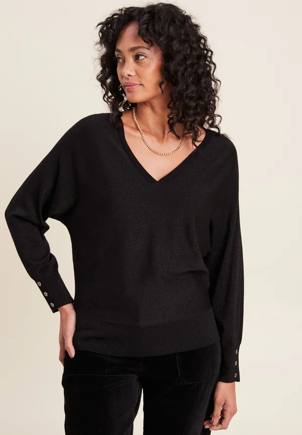 Strickpullover - noir