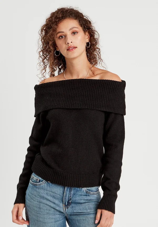 Strickpullover - noir
