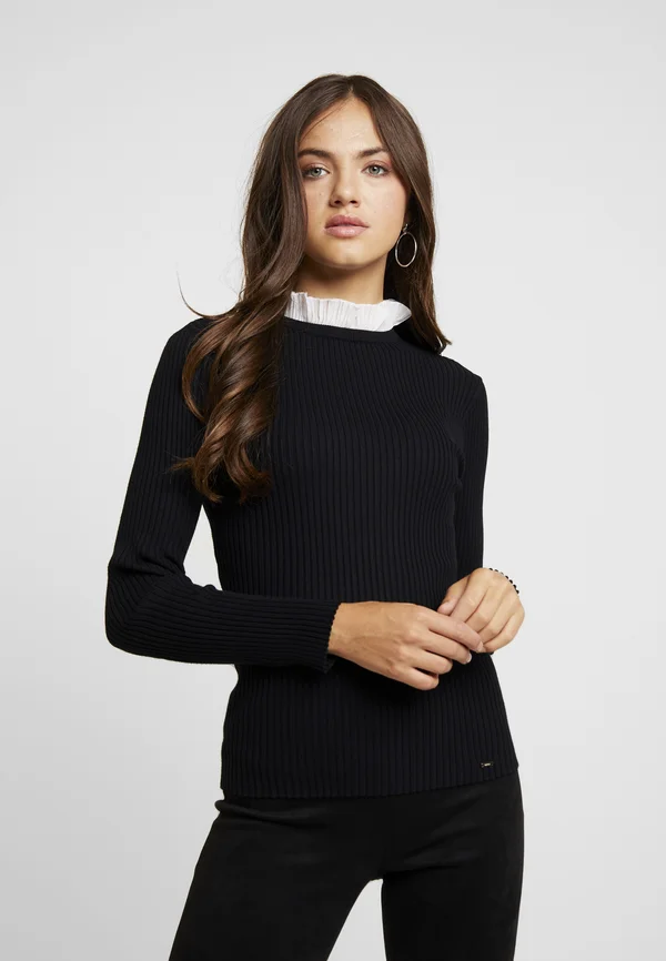 Strickpullover - noir