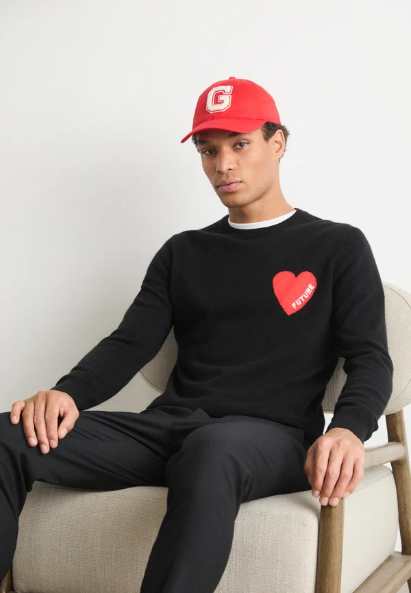 Strickpullover - noir
