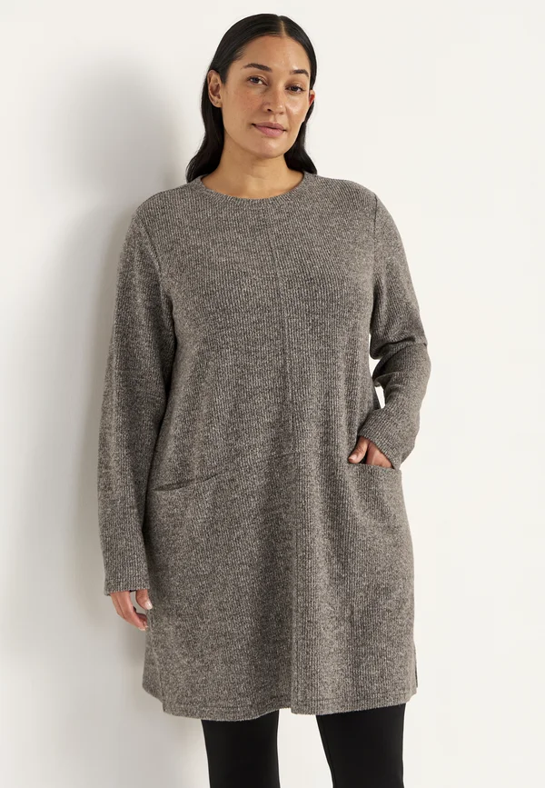 Strickpullover - nougat melange