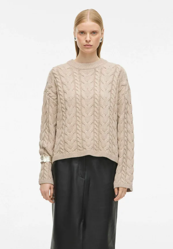 Strickpullover - oatmeal