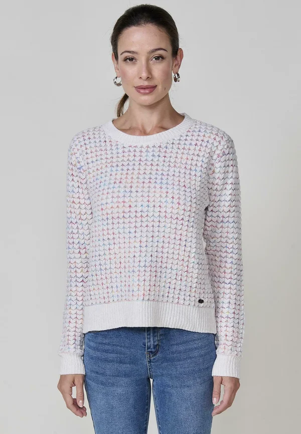 Strickpullover - off white