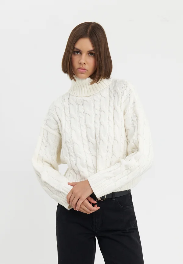 Strickpullover - off-white
