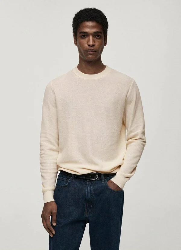 Strickpullover - off-white