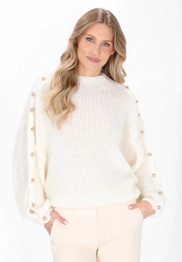 Strickpullover - offwhite