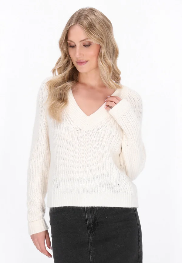 Strickpullover - offwhite