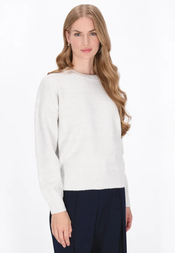 Strickpullover - offwhite