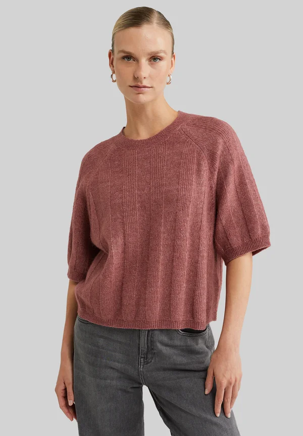 Strickpullover - old rose