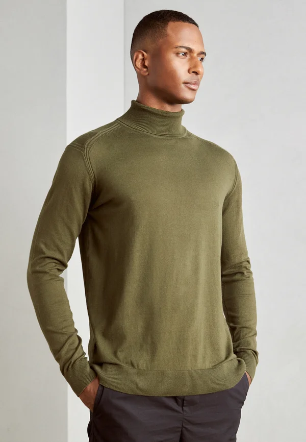 Strickpullover - olive
