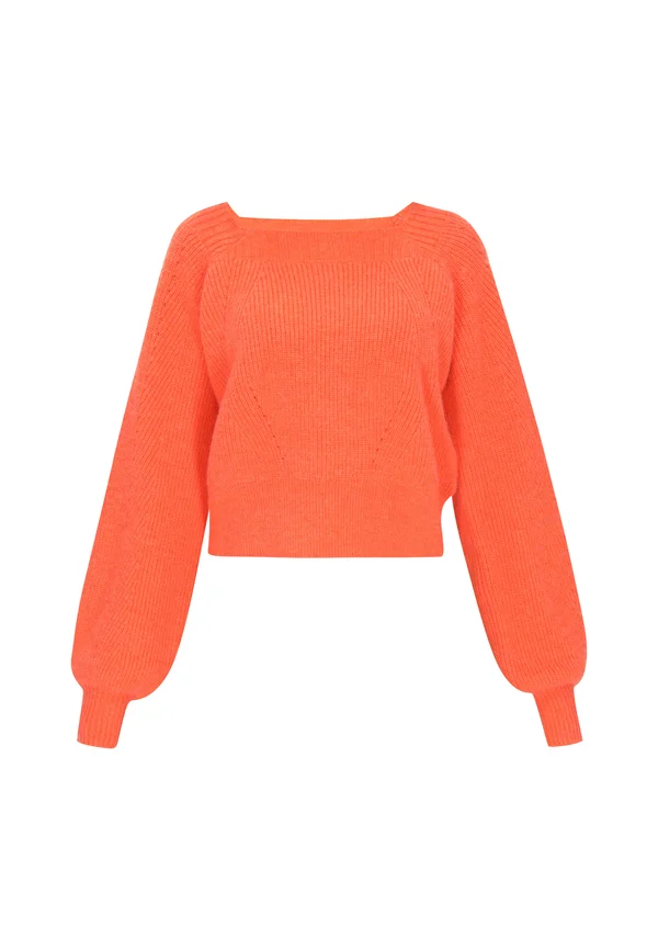 Strickpullover - orange