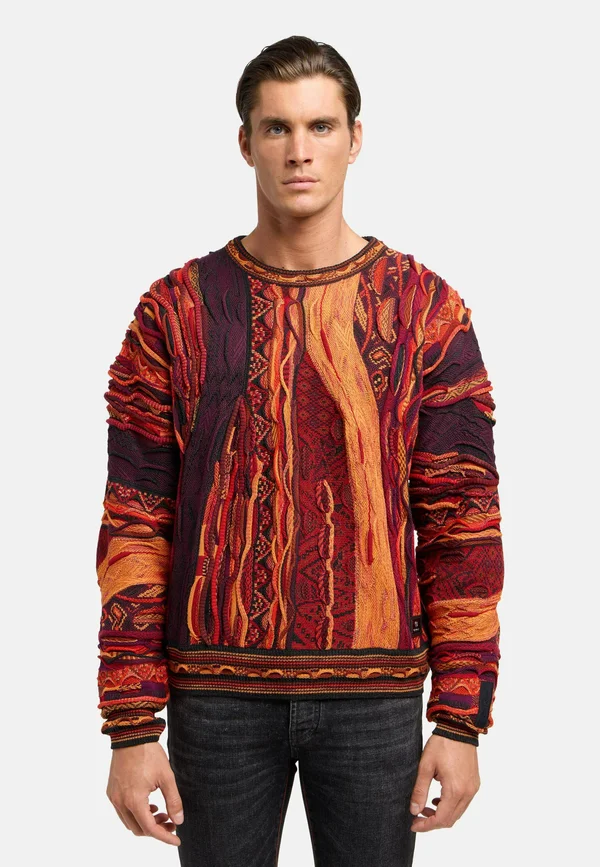 Strickpullover - orange