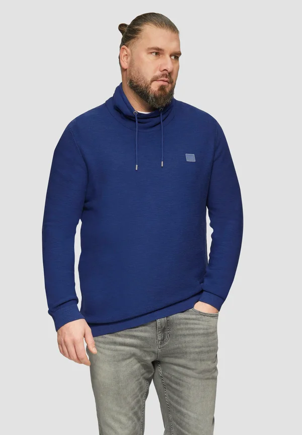 Strickpullover - ozeanblau