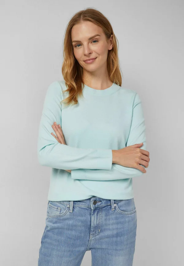 Strickpullover - ozeangrün