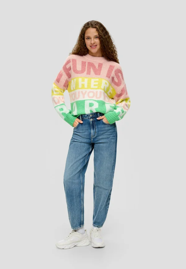 Strickpullover - papaya