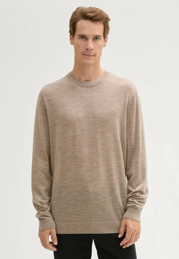 Strickpullover - parasol brown melange