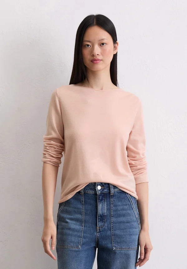 Strickpullover - pastel rose