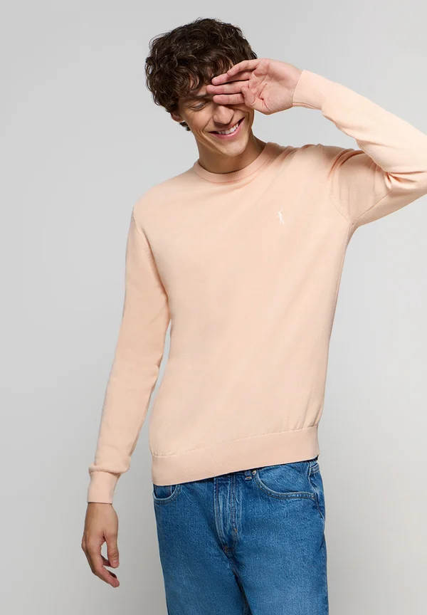 Strickpullover - peach