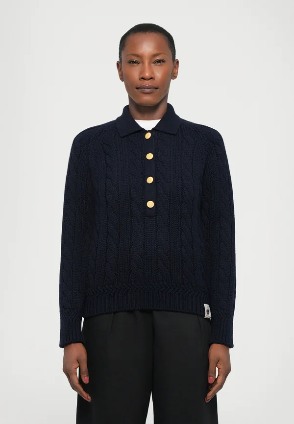 Strickpullover - peacoat