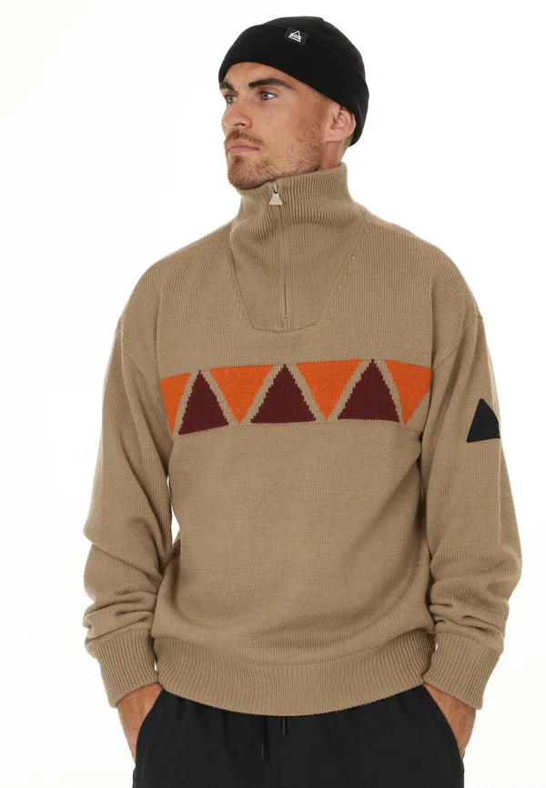 Strickpullover - pine bark
