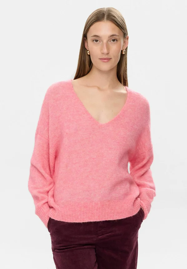 Strickpullover - pink lemonade