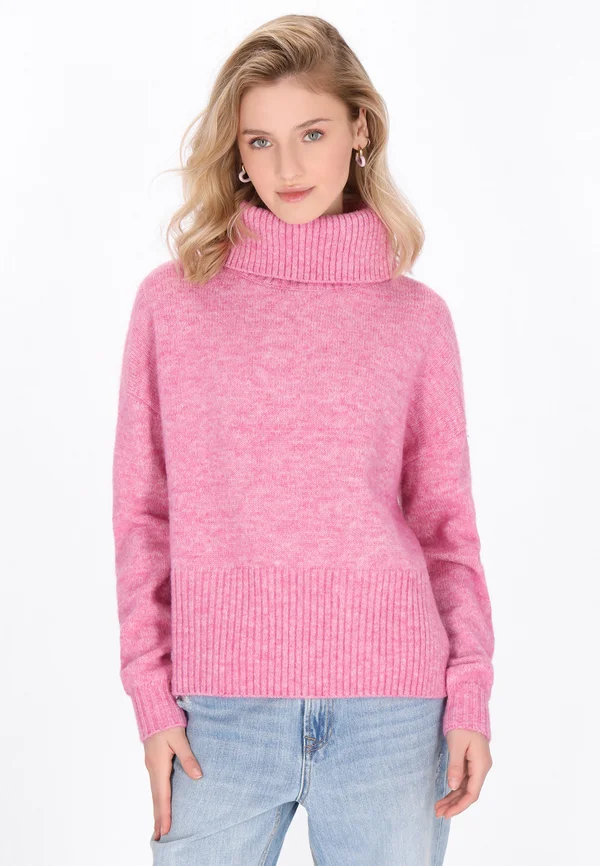 Strickpullover - pink melange