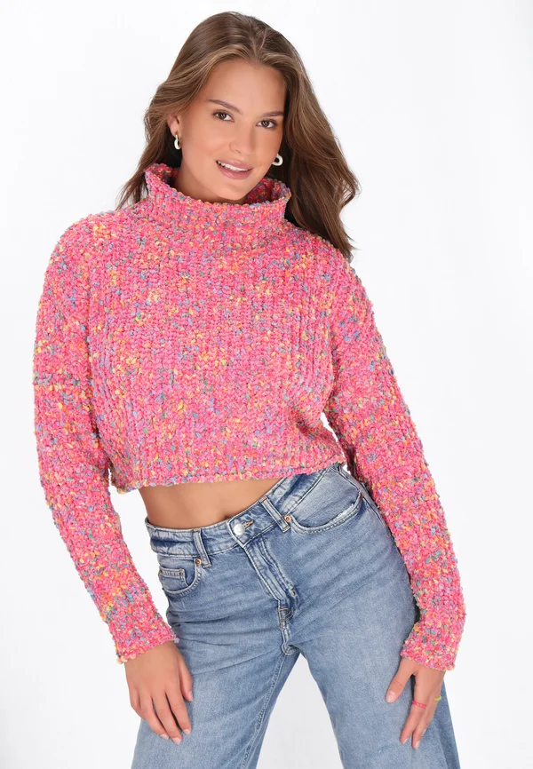 Strickpullover - pink multicolor