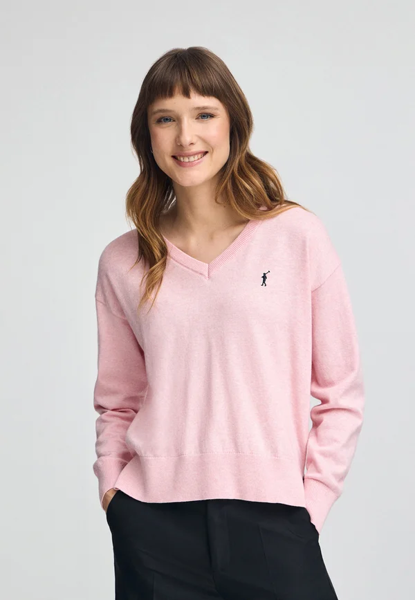 Strickpullover - pink vigore