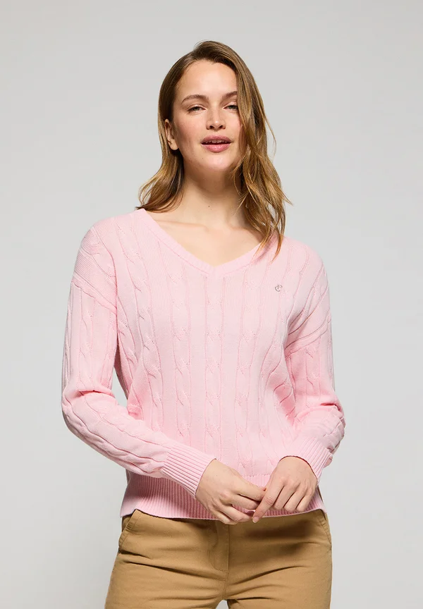 Strickpullover - pink