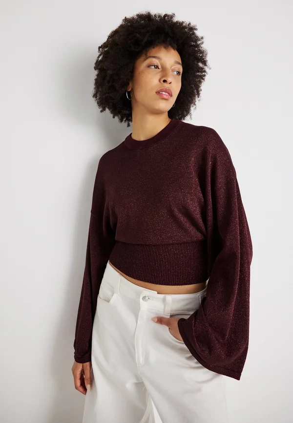 Strickpullover - pomegranate