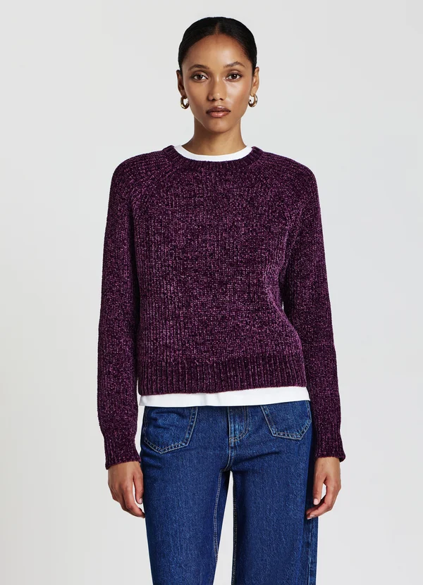 Strickpullover - prugna
