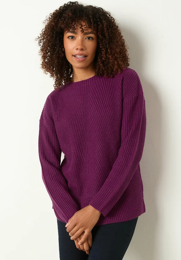 Strickpullover - purple