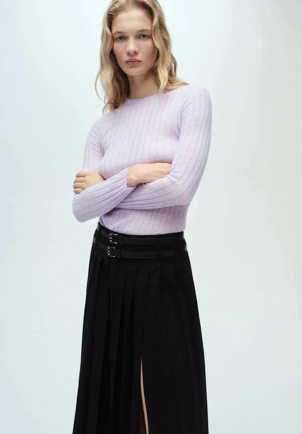 Strickpullover - purple