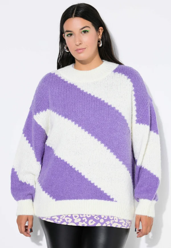 Strickpullover - purple