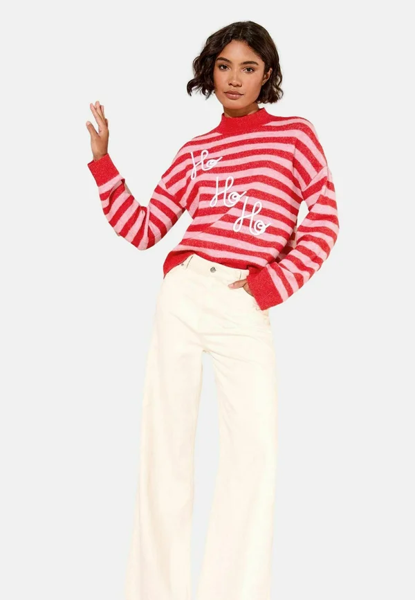 Strickpullover - red ho ho ho